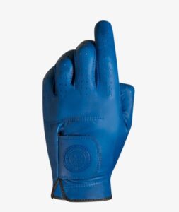 asher men's premium cobalt golf glove - xl (goes on left hand)