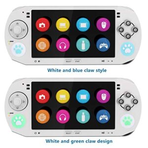 ibasenice Silicone Joystick Thumb Grip Covers with Cat Claw Pattern Adorable Animal Joystick Thumbstick Caps Covers for Game Controller