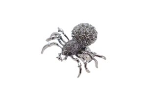 trendyfashionjewelry women fashion jewelry spider ring - black metal one size elastic band insect scary