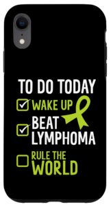 iphone xr to do today wake up beat lymphoma rule the world case