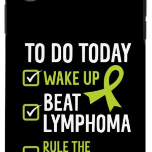 iPhone XR To Do Today Wake Up Beat Lymphoma Rule The World Case