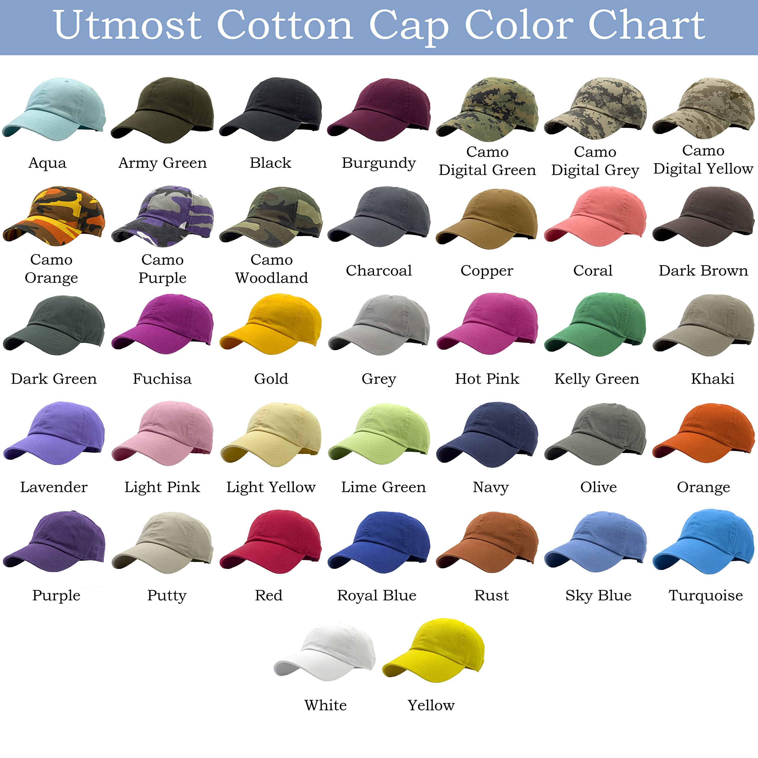 Utmost Unisex Classic Low Profile Cotton Baseball Cap Plain Blank Camoflauge Soft Unconstructed Adjustable Size Dad Hat (Camo Purple)