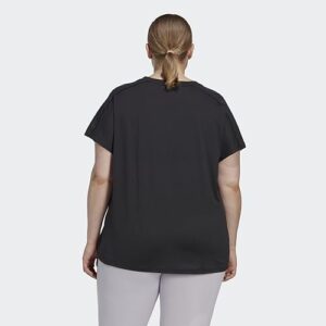 adidas Women's Aeroready Train Essentials Minimal Branding V-Neck T-Shirt, Black, X-Large