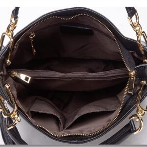 Ladies Large Shoulder Bag Faux Leather Wallet Multi Pocket Work Bag Designer Tote Bag