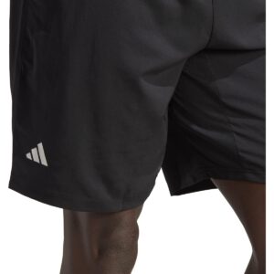 adidas Men's Club 3-Stripes Tennis Shorts, Black, X-Large/7" Inseam