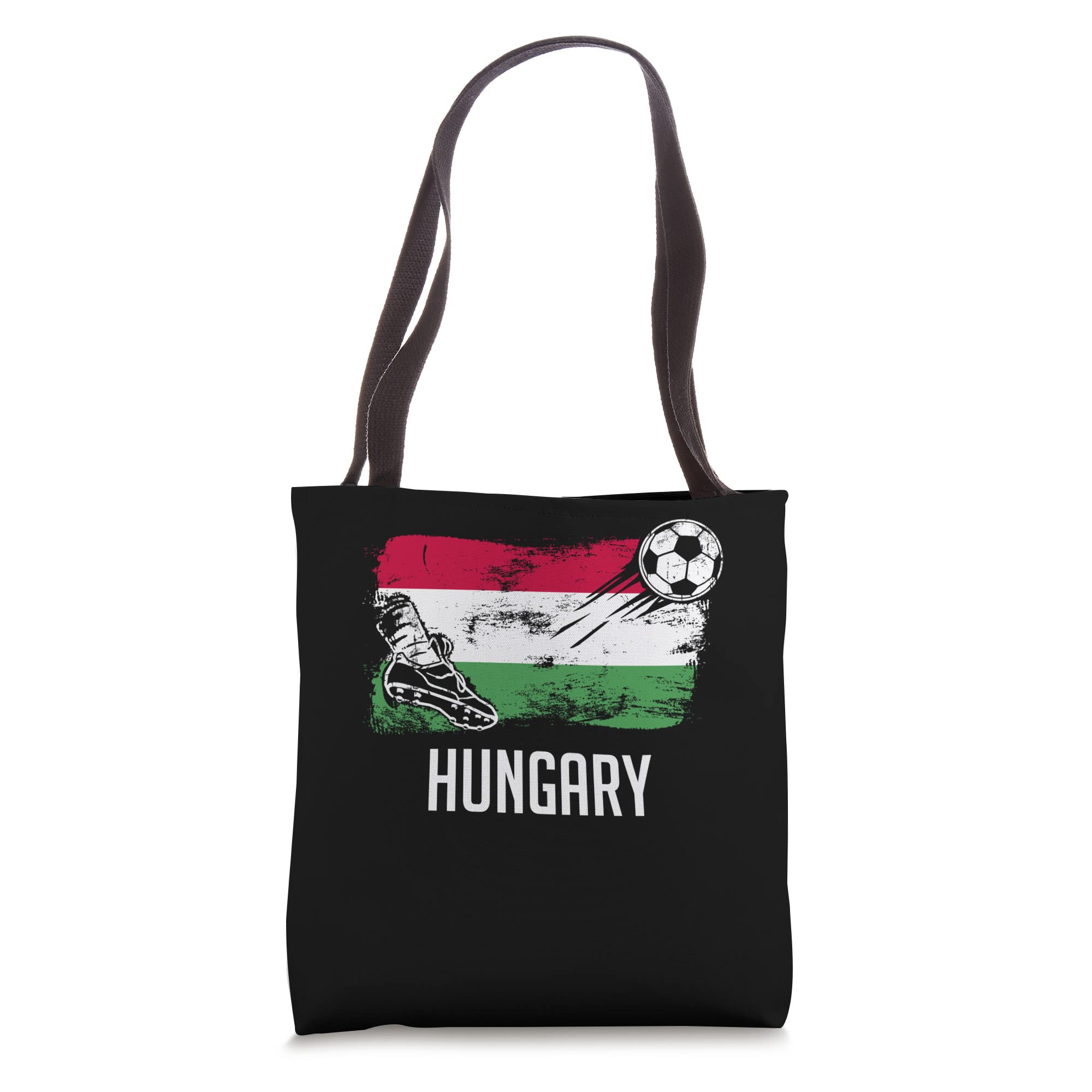 Hungary Flag Jersey Hungarian Soccer Team Hungarian Tote Bag