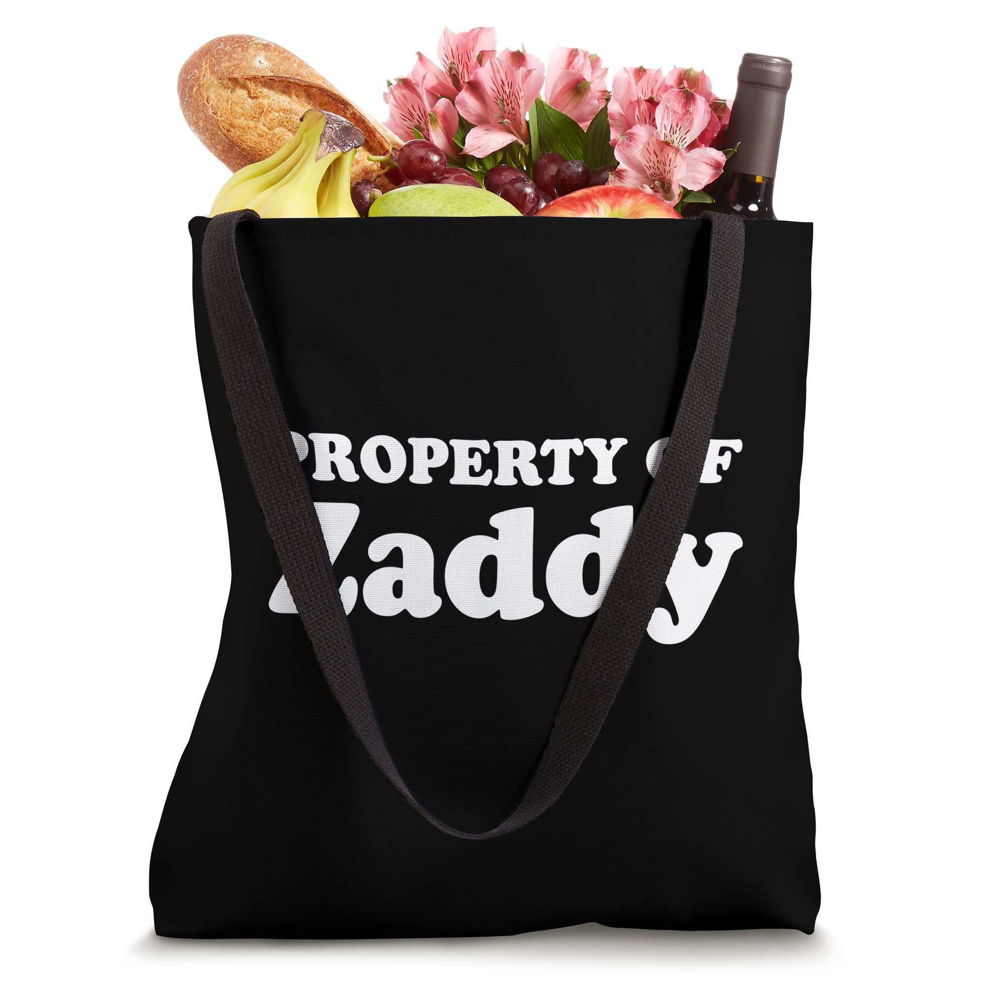 Property Of Zaddy Daddy Funny Husband Tote Bag