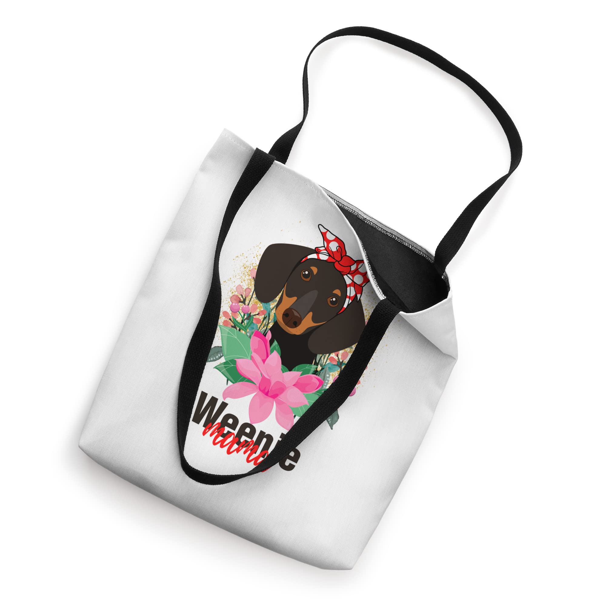 Weenie Mama Doxie Dachshund Cut Weiner Dog Mom Mother's Day Tote Bag