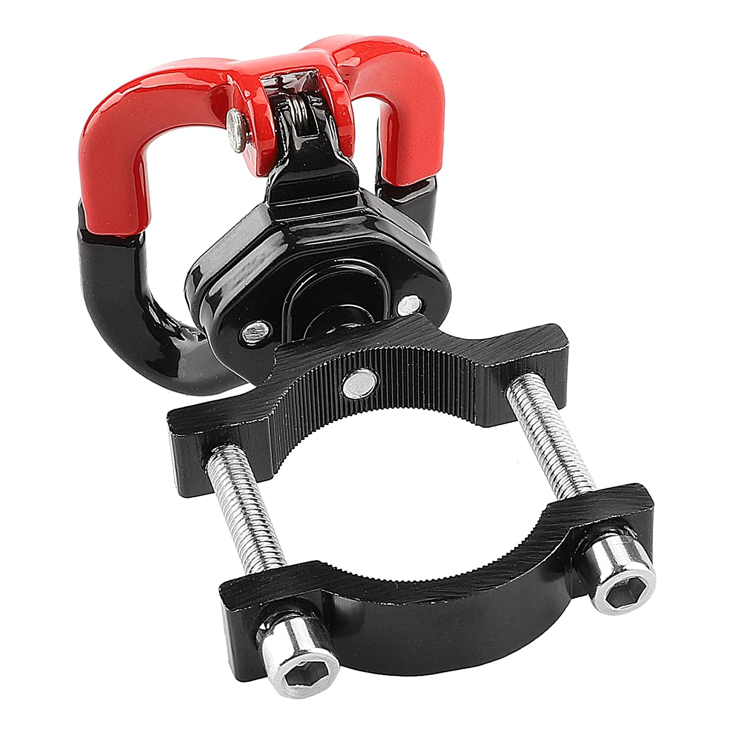 YBang Metal Hook Mount Kit for Xiaomi Mi 3 / 1S / M365 / Pro/Pro 2 / Essential Lite for Segway Ninebot MAX G30 Electric Scooter Double Front Hook Bracket Storage (Red)