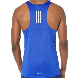 adidas Men's Own The Run Singlet, Lucid Blue, Large