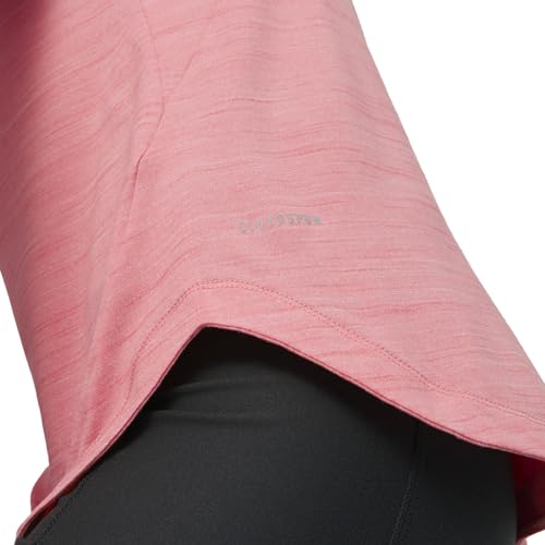 PUMA Women's Cloudspun Long Sleeve Tee, Carnation Pink Heather, Medium