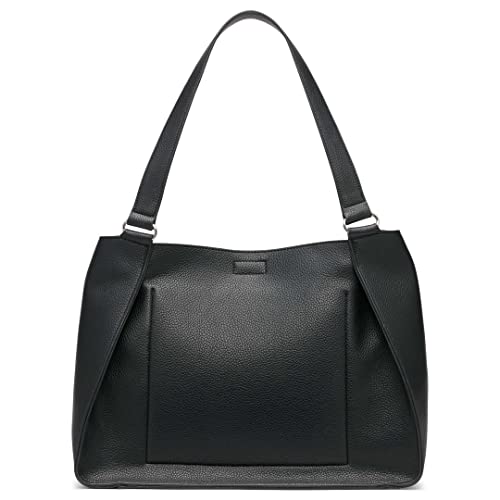 Calvin Klein Estelle Novelty Satchel, Black Combo