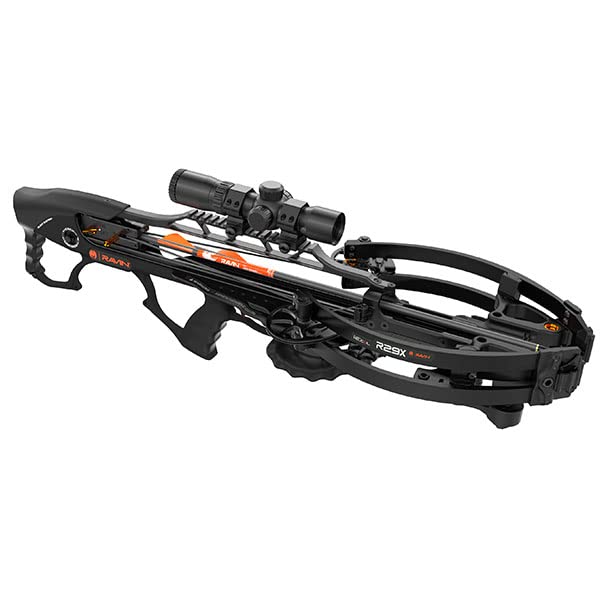 Ravin Custom Crossbows R29X Ultimate Crossbow Package 2022 Model - 15 Arrows, Backpack Case , Ravin Aluminum Broadheads and More, Predator Dusk Camo