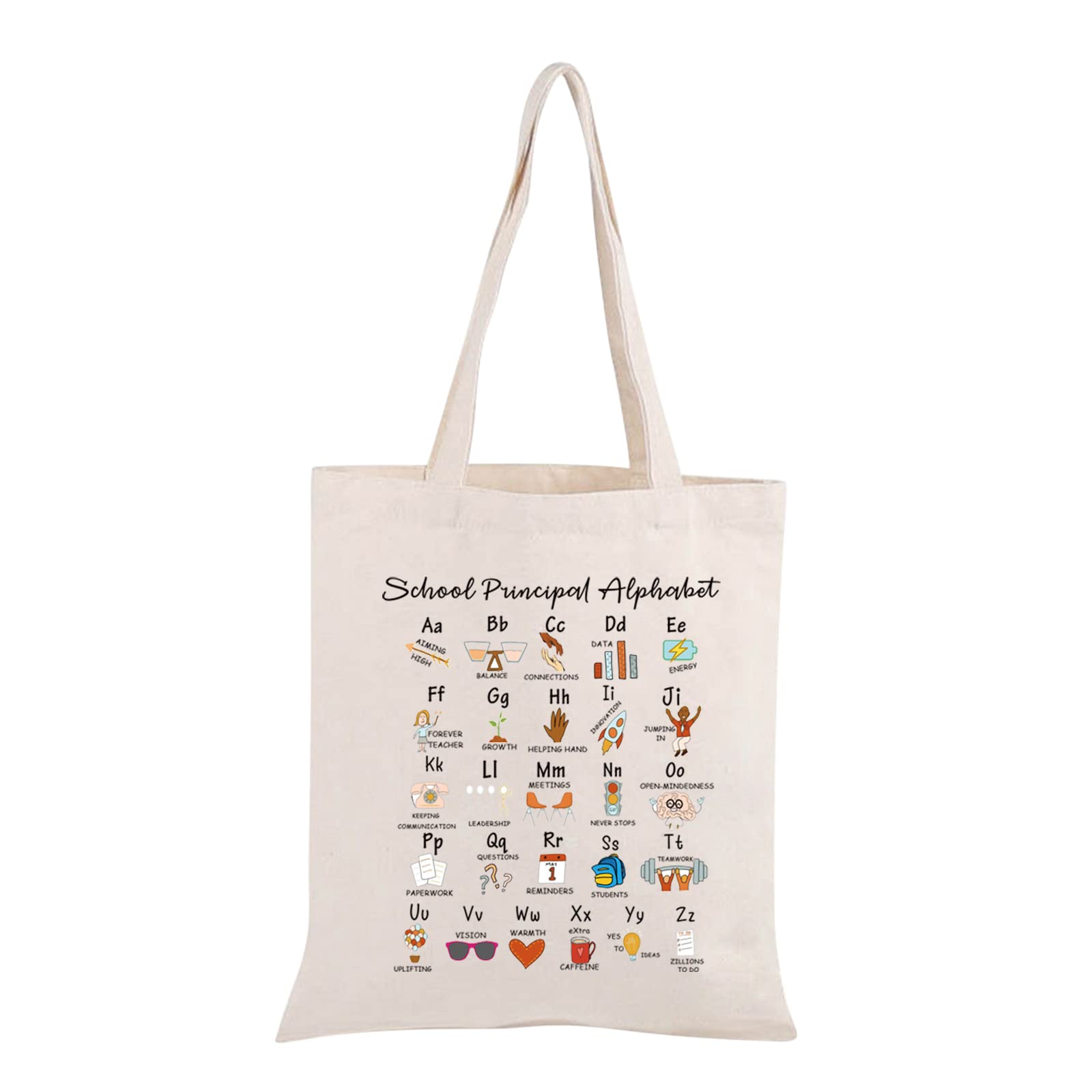 Principal Tote Bag Principal Thank You Gift Supplies Tote Bag Principal Casual Bag Admin Team Bags (Principal Tote)