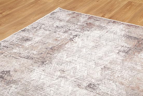 Home Culture Machine Washable Contemporary Area Rug, Low Pile for Livingroom, Dining, Kitchen, Office, Non Shedding, Pet Friendly (8'8''x12