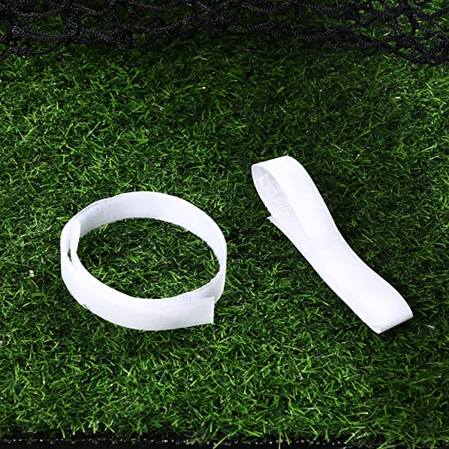 30 Pcs Goal Net Straps Soccer Attachment Straps Soccer Goal Trap White for Holding Soccer Nets to The Goal Posts for Boys Kids Soccer Training 14 x 0.8 Inch…