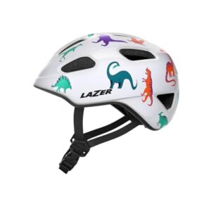 LAZER Pnut KinetiCore Kids Bike Helmet, Lightweight Bicycling Helmet for Children, Youth Unisex Cycling Head Gear, Dinosaurs, One Size