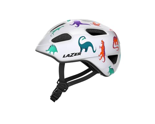 LAZER Pnut KinetiCore Kids Bike Helmet, Lightweight Bicycling Helmet for Children, Youth Unisex Cycling Head Gear, Dinosaurs, One Size