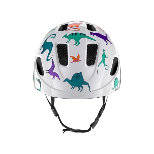 LAZER Pnut KinetiCore Kids Bike Helmet, Lightweight Bicycling Helmet for Children, Youth Unisex Cycling Head Gear, Dinosaurs, One Size