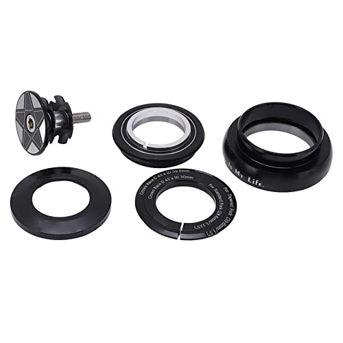 Mountain Bike Bowl Group, Road Bike Headset Bearings Double Bearing Good Sealing Smoother Surfaces for Road Bicycle