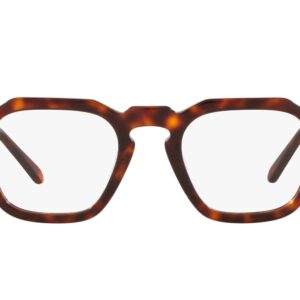 Persol PO3292V Square Prescription Eyewear Frames, Havana/Demo Lens, 48 mm