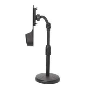 ECS WordUp Telescopic Holder Stand Compatible with Nuance PowerMic 4 & Philips SpeechMike Microphones SMP4000, SMP4010, LFH3200, LFH3210, LFH3500, LFH3510, SMP3700, SMP3710, SMP3800 No Trigger Thumb