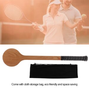 Jopwkuin Tennis Pointer Racket, Reduce Injury Portable Sturdy Tennis Sweet Point Spoon for Routine Exercise(Standard - 60cm)