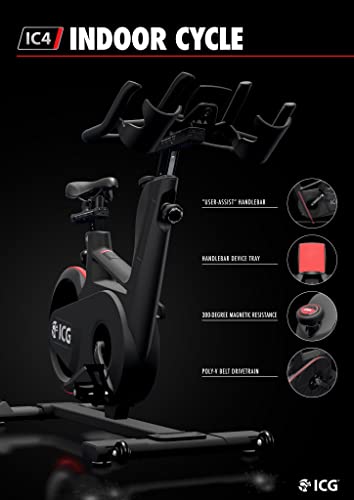 Life Fitness ICG Group Indoor Exercise Bike IC4 (IC-IC4B1)