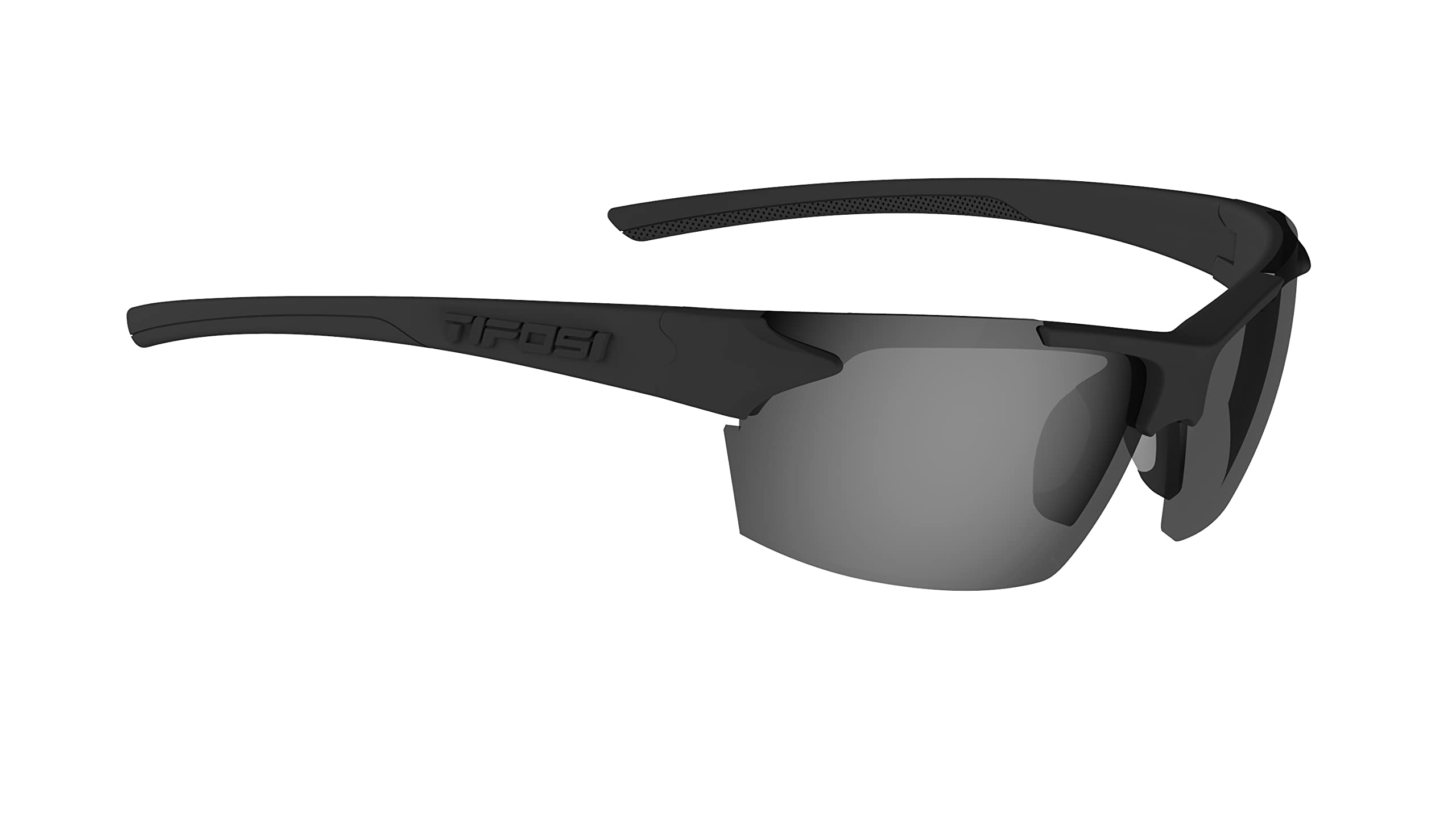 Tifosi Jet - Interchangeable Sport Sunglasses (Matte Black (Smoke/AC Red/Clear))