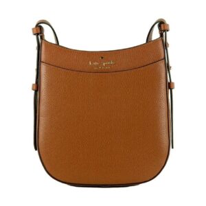 Kate Spade Leila Pebbled Leather Crossbody Purse (Warm ginger)