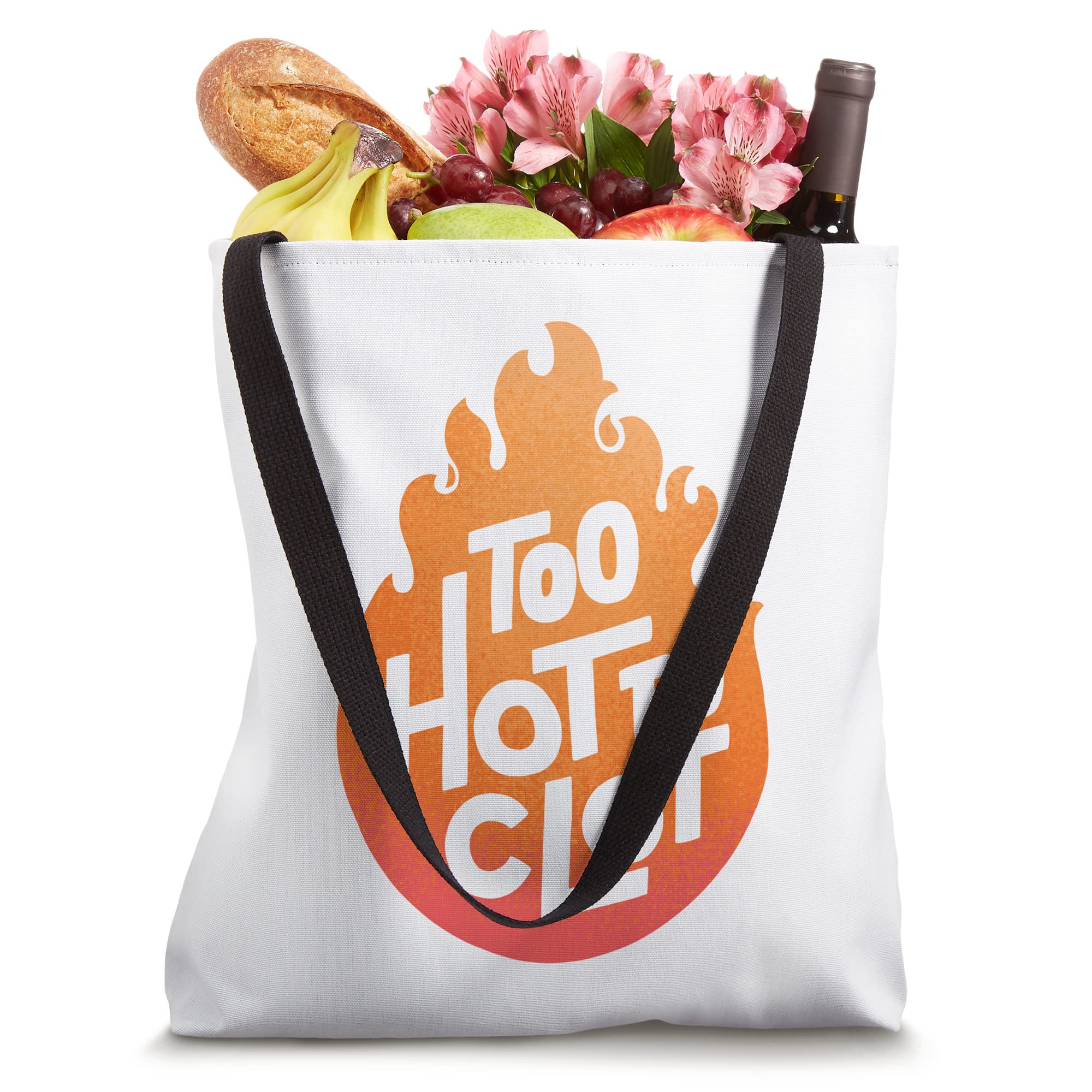 Too Hot to Clot Blood Clot Optimism Tote Bag