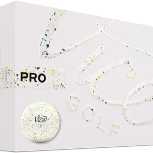 VICE Pro Golf Balls, Green and Yellow Drip