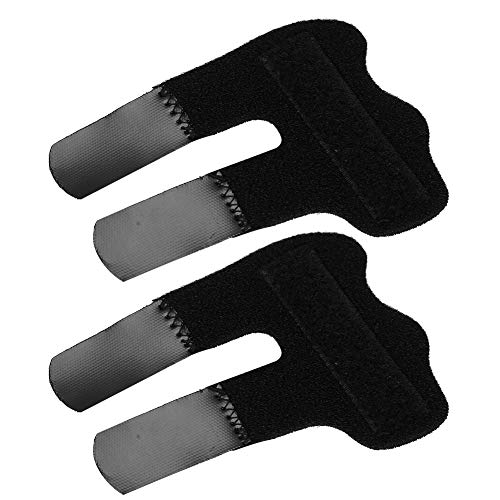 Trigger Finger Splints, 2pcs Mallet Finger Brace Joints Stabilizer Sports Fracture Recovery Fixing Splint Protector Adjustable Hand Support Protection Injury for Arthritis Pain