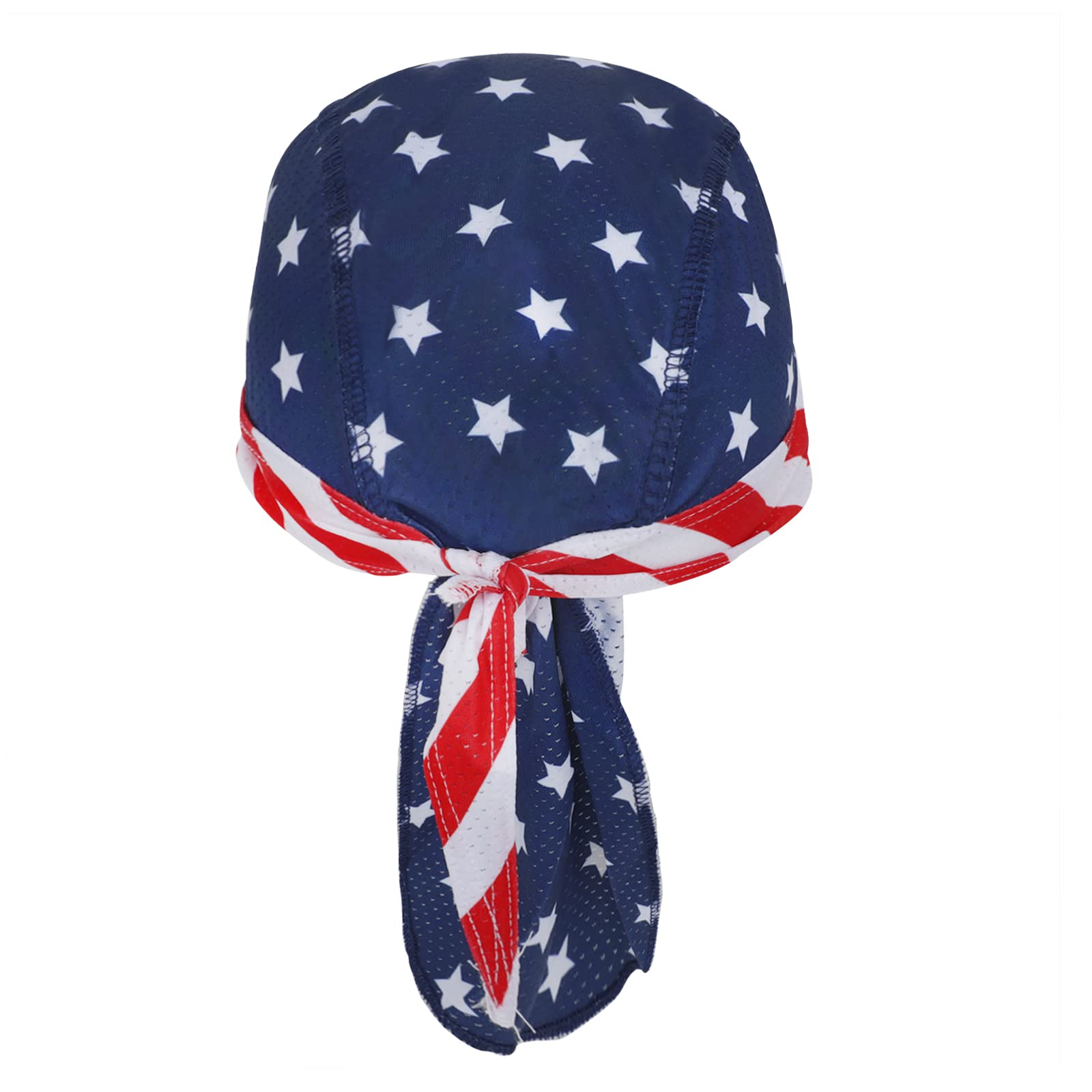 Skull Cap Pirate Hat Doo Rags Bandana Biker Cooling Under Helmet Head Wraps for Women Men Cycling