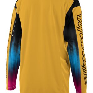 Troy Lee Designs Cycling MTB Bicycle Mountain Bike Jersey Shirt for Youth, Sprint Jersey (Golden, XL)