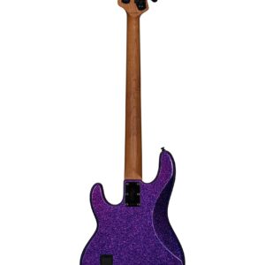 Sterling by Music Man 4 String Bass Guitar, Right, Purple Sparkle (RAY34-PSK-R2)