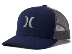 hurley del mar trucker navy one size