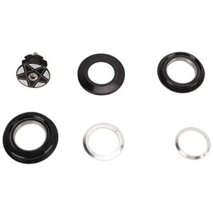 Shanrya Mountain Road Bike Headset Bearing, Easy to Headset Bearing Bowl Group Unobstructed 4449.7mm Anodized Coloring