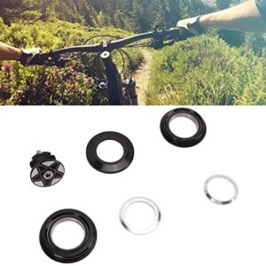 Shanrya Mountain Road Bike Headset Bearing, Easy to Headset Bearing Bowl Group Unobstructed 4449.7mm Anodized Coloring