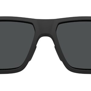 UA Recon Square Sunglasses, Matte Black Frame w/ Gray Lenses (1374555)