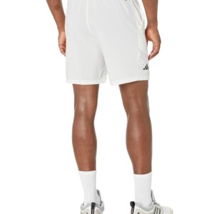 adidas Men's Club Stretch Woven Tennis Shorts, White, Medium