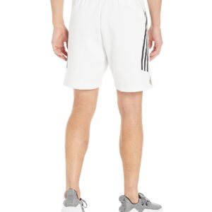 adidas Men's Future Icon 3-Stripes Shorts, White, X-Large