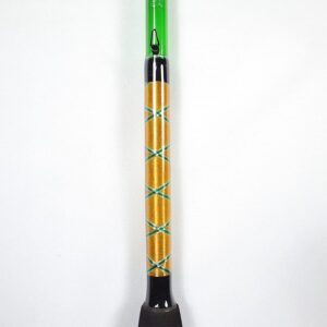 HAMOUR Fishing Rod 8'10" Medium Power Fast Action Solid Fiberglass 2 Section