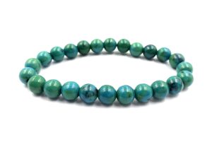 shnaya jewels aaa natural “chrysocolla c " gemstone 8mm round beaded stretchable bracelet,gift for men & women,designer bracelet,couple bracelet, bye bye anxiety bracelet, unisex bracelet