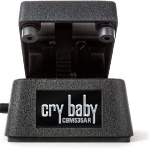 Briskdrop Dunlop CBM535AR Cry Baby Q Mini Auto-Return Wah Pedal Bundle with Dunlop ECB003 Power Supply and Patch Cables,CBM535ARbundle