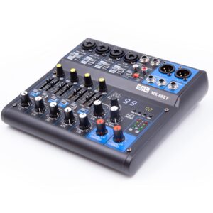 EMB MX08BT 99 DSP 8-Channel Audio Mixer Mixing Console MP3 Sound Desk With Bluetooth