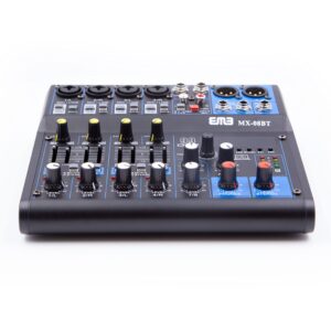 EMB MX08BT 99 DSP 8-Channel Audio Mixer Mixing Console MP3 Sound Desk With Bluetooth