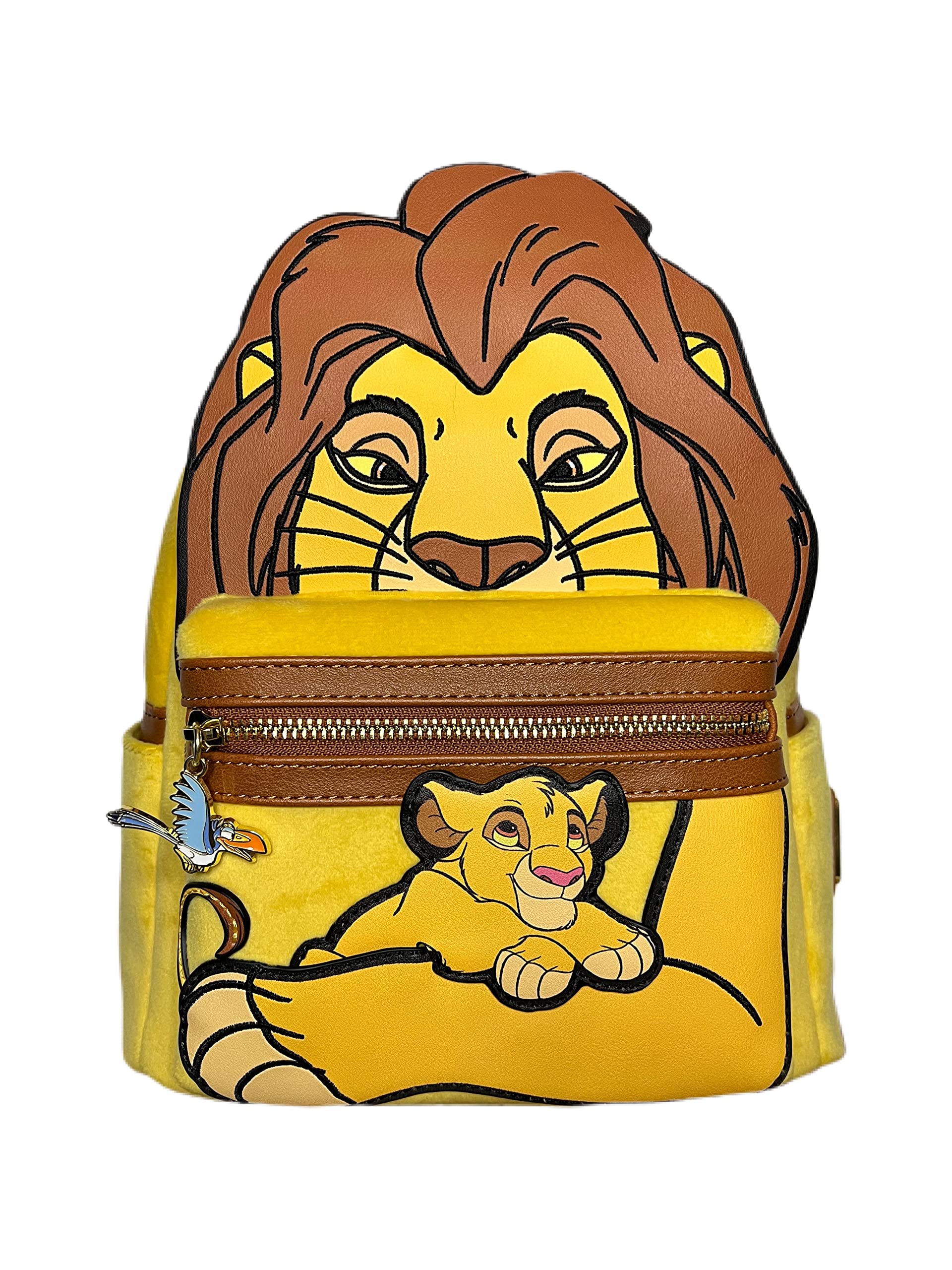 Mufasa and Simba Cosplay Womens Double Strap Shoulder Bag Purse