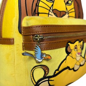 Mufasa and Simba Cosplay Womens Double Strap Shoulder Bag Purse