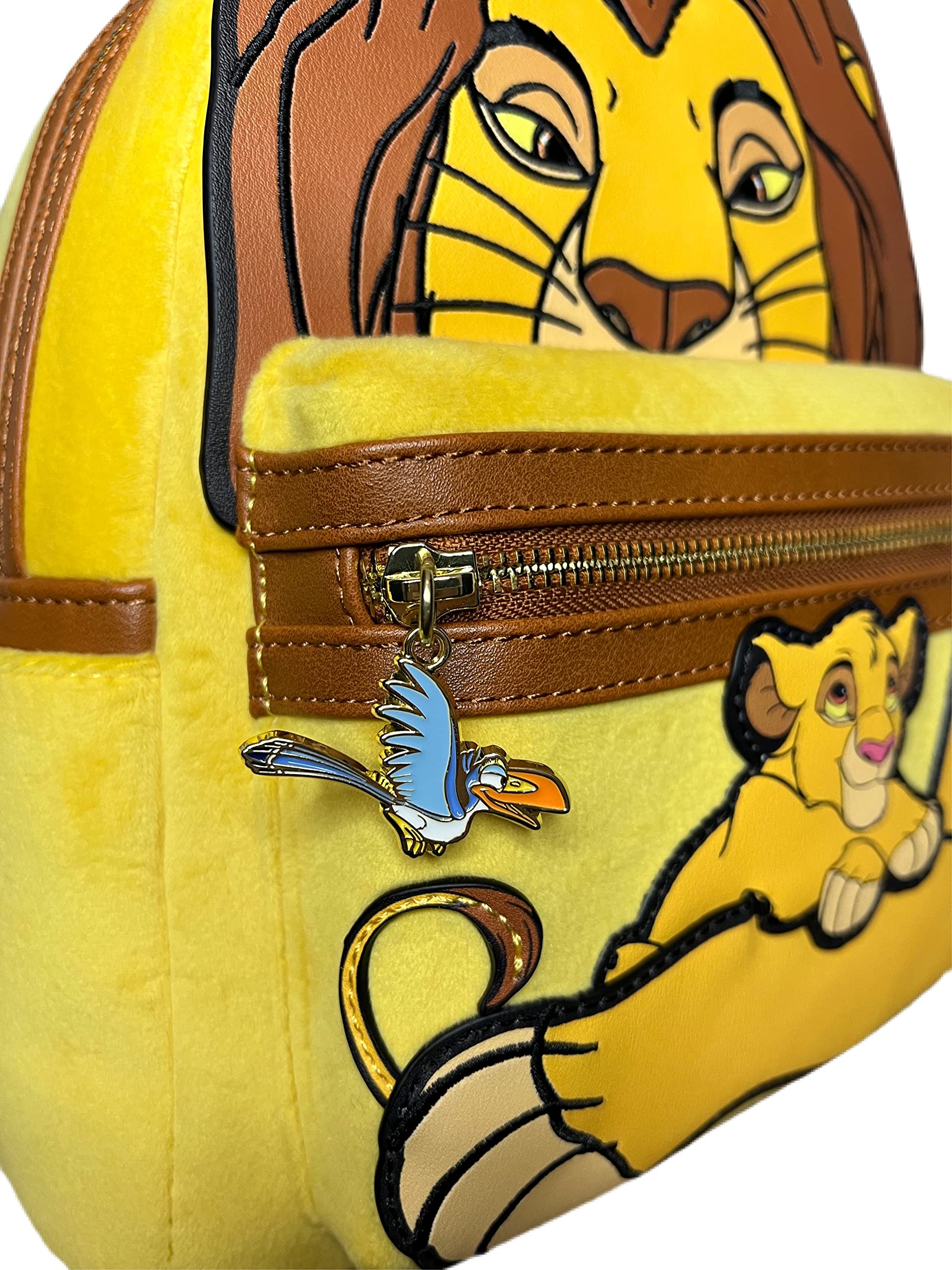 Mufasa and Simba Cosplay Womens Double Strap Shoulder Bag Purse